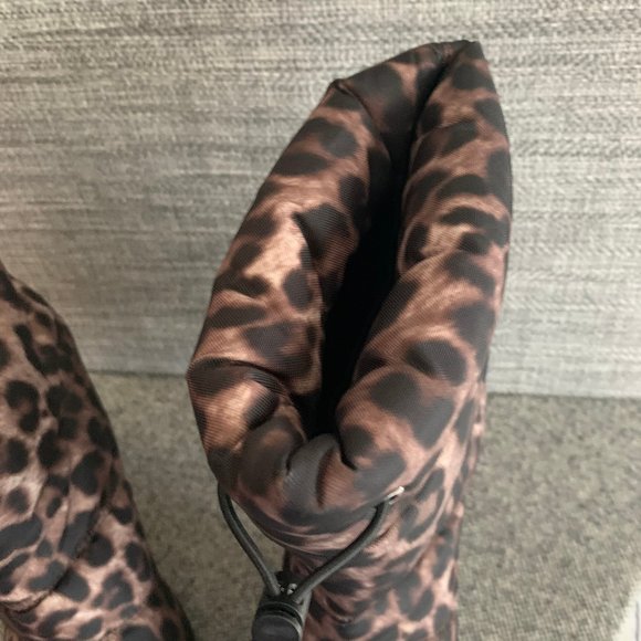 Guess Leopard Print Heeled Boots - Picture 8 of 8